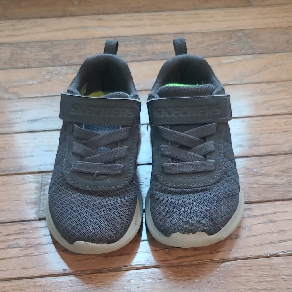 Skechers Kids Charcoal Sneakers